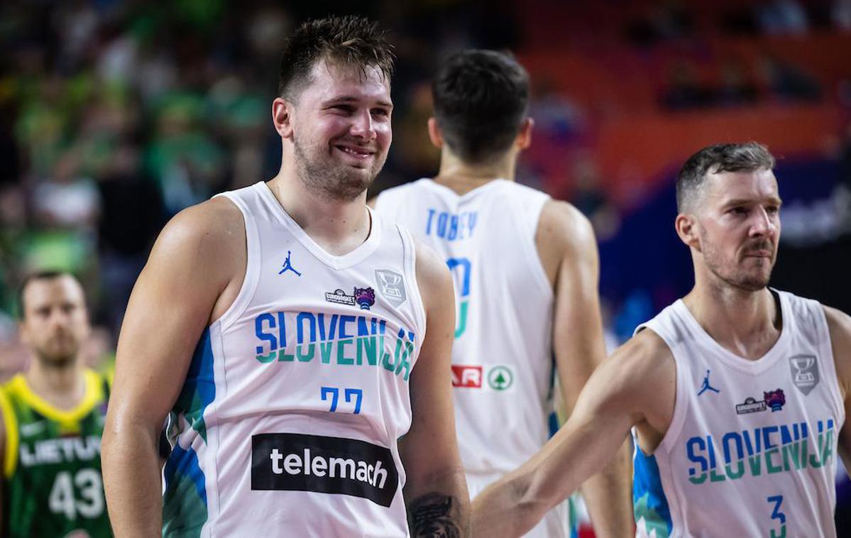 Luka Dončić Goran Dragić | Na tekmi proti Nemčiji se pričakuje, da bosta v ospredje stopila Luka Dončić in Goran Dragić. | Foto Vid Ponikvar