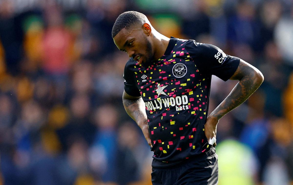 Brentford Ivan Toney | Ivan Toney je na 33 tekmah te sezone premier lige zabil 20 golov. | Foto Reuters