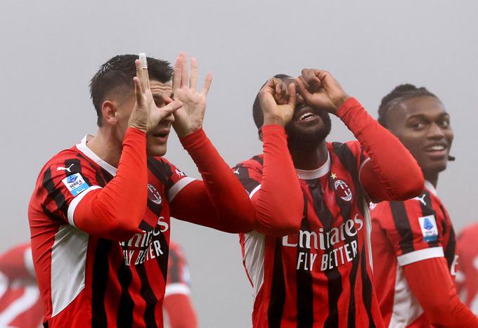 Milan je v soboto pričakovano premagal Empoli. | Foto: Reuters