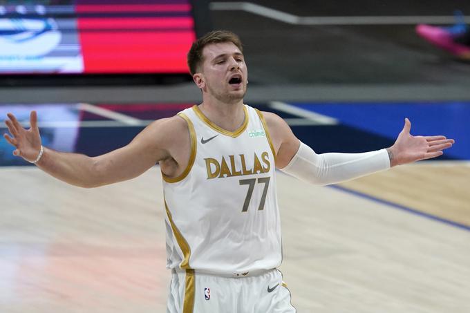 25,4 točke v povprečju na tekmo (odigral je 160 tekem med letoma 2018 in 2021 za Dallas Mavericks). | Foto: AP / Guliverimage