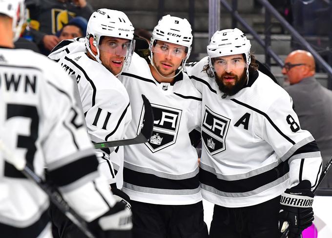 Za Anžeta Kopitarja in soigralce iz Los Angeles Kings, ki so zasedali predzadnje mesto zahoda, je sezone konec. | Foto: Reuters