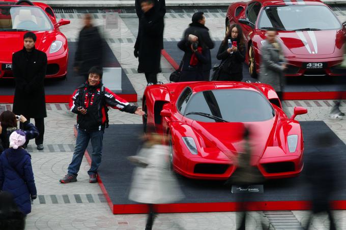 Ferrari je od vstopa na borzo zgodba o uspehu. Donos delničarjev je v primerjavi s preostalimi avtomobilskimi proizvajalci največji. | Foto: Reuters