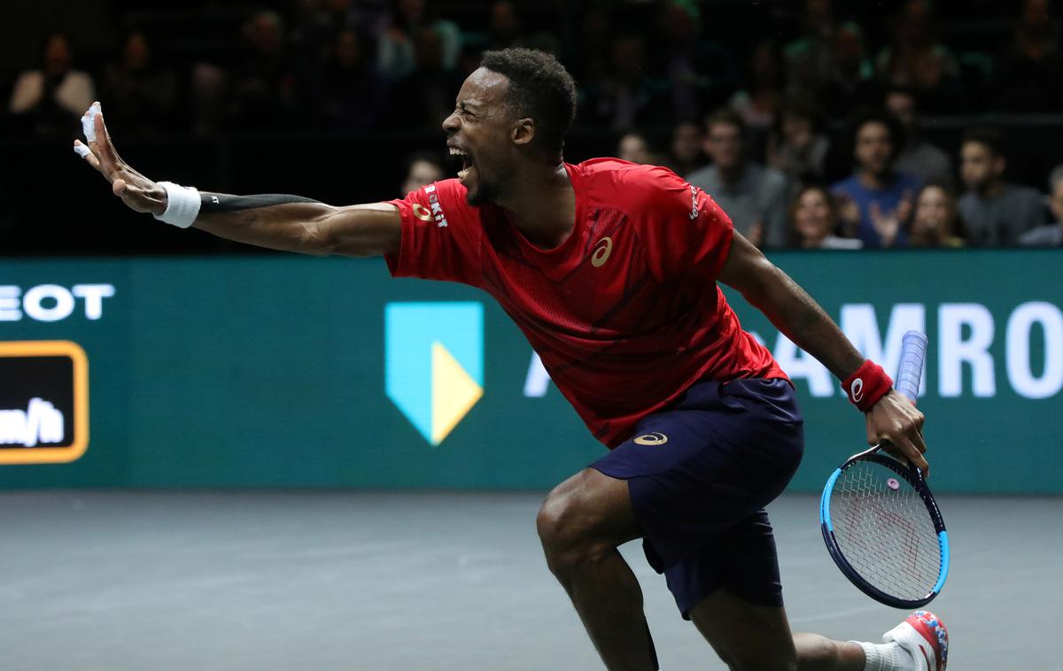 Gael Monfils | Francoz Gael Monfils je zmagovalec turnirja v Rotterdamu. | Foto Reuters