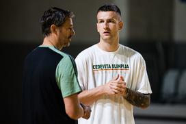 Cedevita Olimpija trening