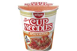 Odpoklic instant pekoče juhe Nissin Cup Noodles