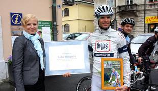 Giro po Giru v družbi Luke Mezgeca kot predtakt Maratona Alpe