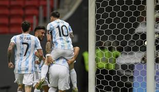 Argentina po 11-metrovkah do sanjskega finala z Brazilijo