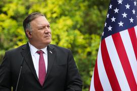 Janez Janša Mike Pompeo Bled