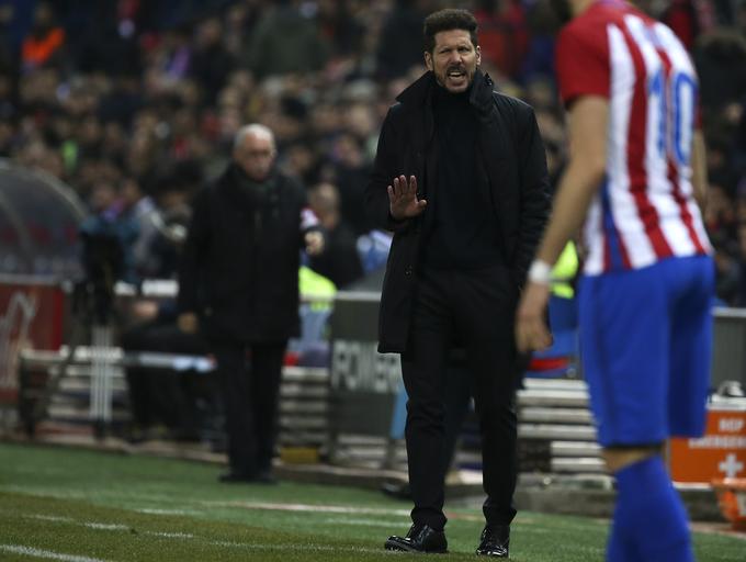 Diego Simeone tako spoštuje Oblaka, da ga je pred kratkim oklical za najboljšega vratarja na svetu. | Foto: Reuters