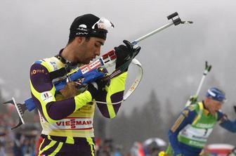 Prvak Martin Fourcade, Bauer 21.