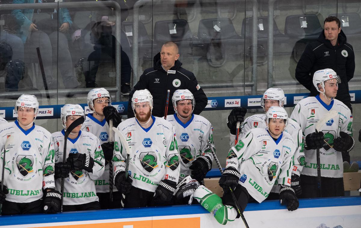 HK Olimpija ICEHL | Ljubljančani nadaljujejo zmagoviti niz v ligi ICEHL. | Foto Sportida