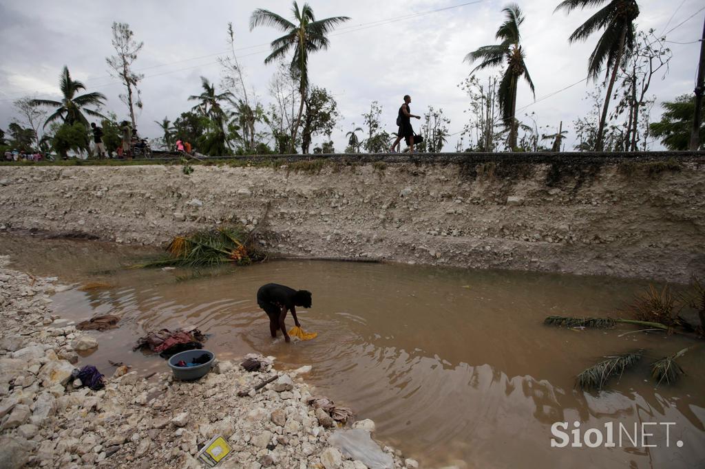 Haiti po orkanu Matthew