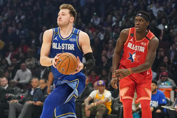 Luka Dončić all star | Luka Dončić na tekmi All-Star pred dvema letoma | Foto Reuters