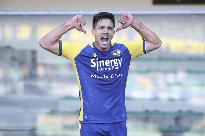 Giovanni Simeone se je prebil tik pod vrh lestvice strelcev. | Foto: Guliverimage/Vladimir Fedorenko