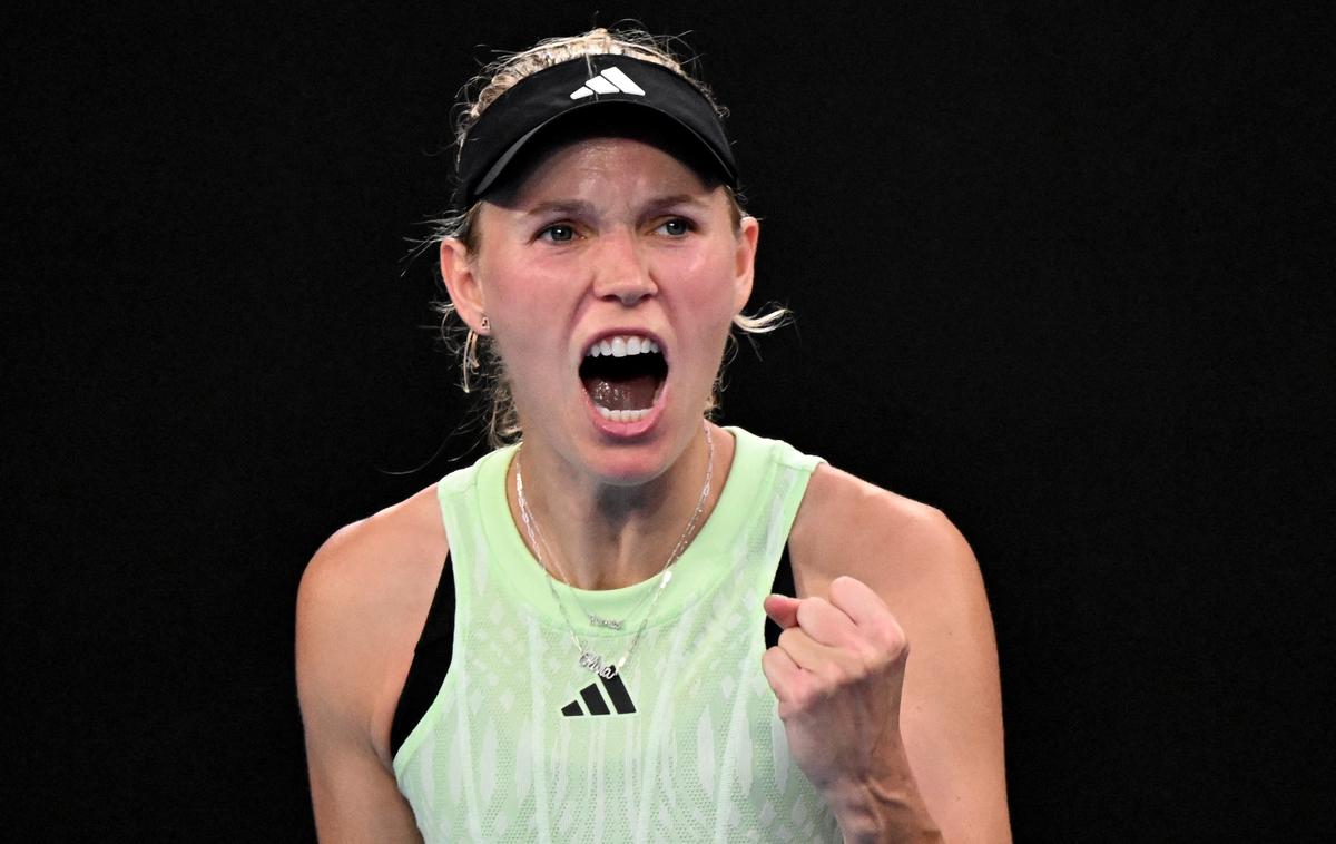 OP Avstralije Caroline Wozniacki | Caroline Wozniacki v prvem krogu Melbourna. | Foto Reuters