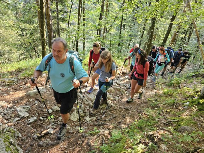 Martin Šolar pravi, da se v gore da iti trajnostno. | Foto: Manca Ogrin/PZS