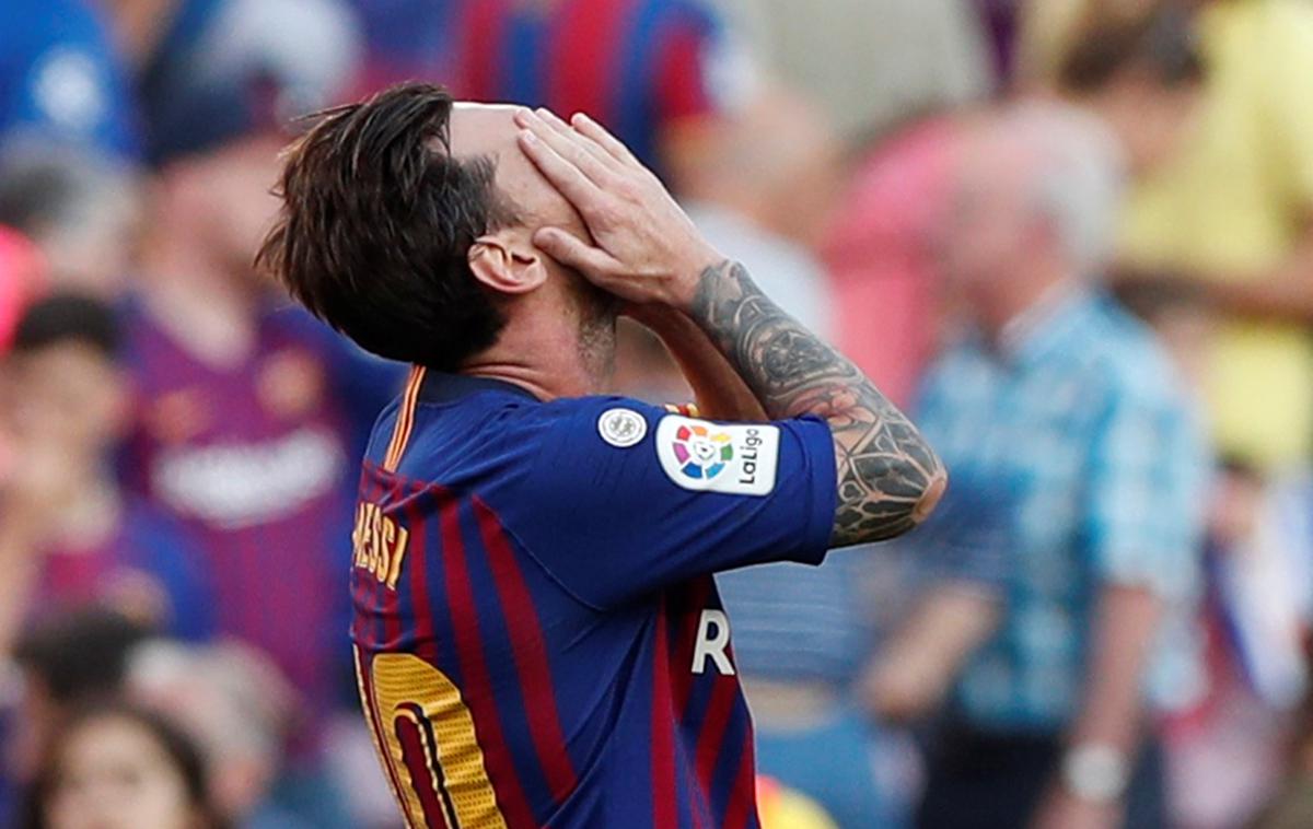 Lionel Messi | Lionel Messi po remiju proti Atlheticu ni skrival razočaranja. | Foto Reuters