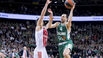 Žalgiris v zadnjem krogu končnico izmaknil Baskonii