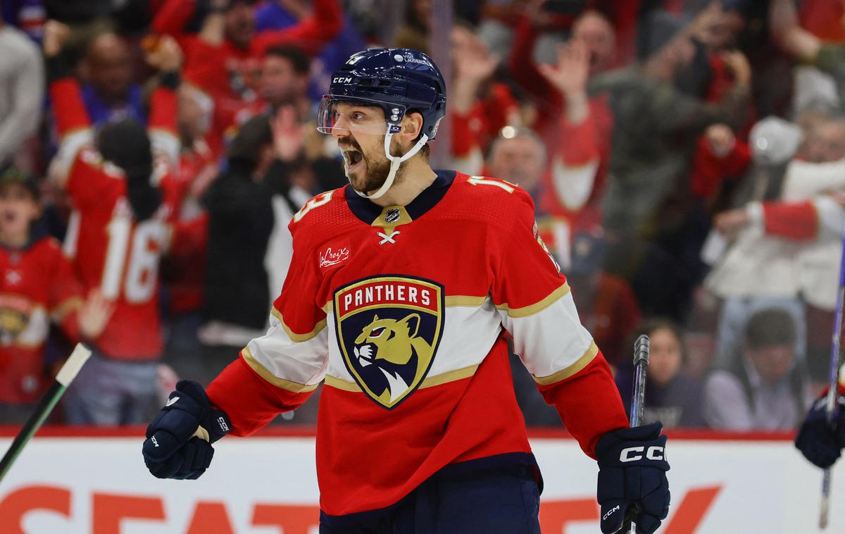 Florida Panthers | Florida Panthers je izenačila serijo na 2:2. | Foto Reuters