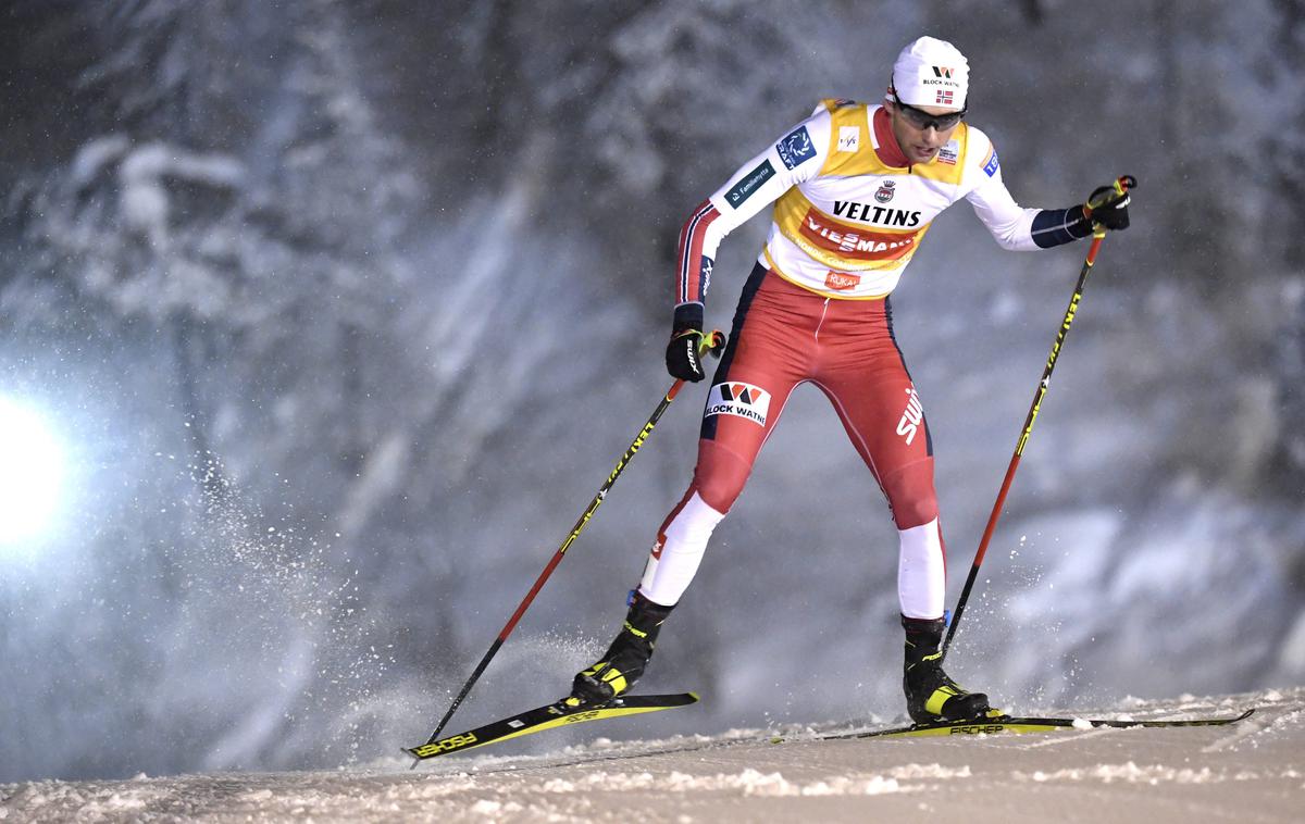 Jarl Magnus Riiber | Jarl Magnus Riiber je bil najboljši na obeh preizkušnjah v Ruki. | Foto Reuters