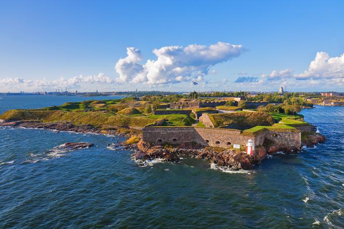 Trdnjava Suomenlinna na istoimenskem otoku pri finski prestolnici Helsinki | Foto: 