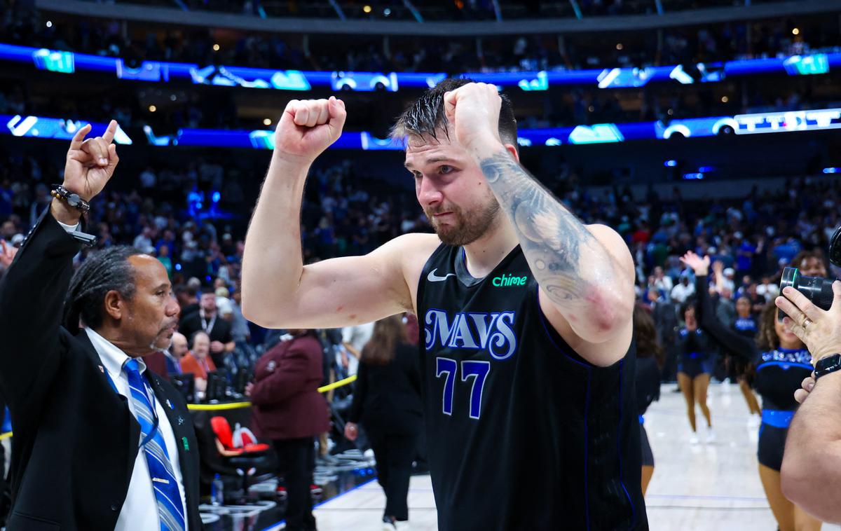 Luka Dončić | Luka Dončić je bil petič zapored izbran v najboljšo peterko lige. | Foto Reuters