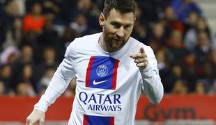 PSG se je pobral, Messi zadel in podal