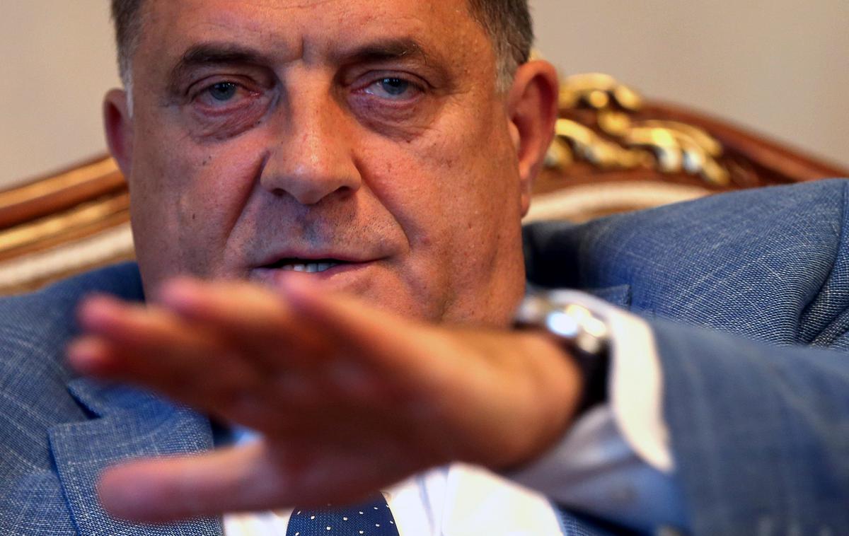 Milorad Dodik | Milorad Dodik je dejal, da Republika Srbska razmišlja o možnosti tožbe zoper Christiana Schmidta v Nemčiji zaradi lažnega predstavljanja. | Foto Reuters