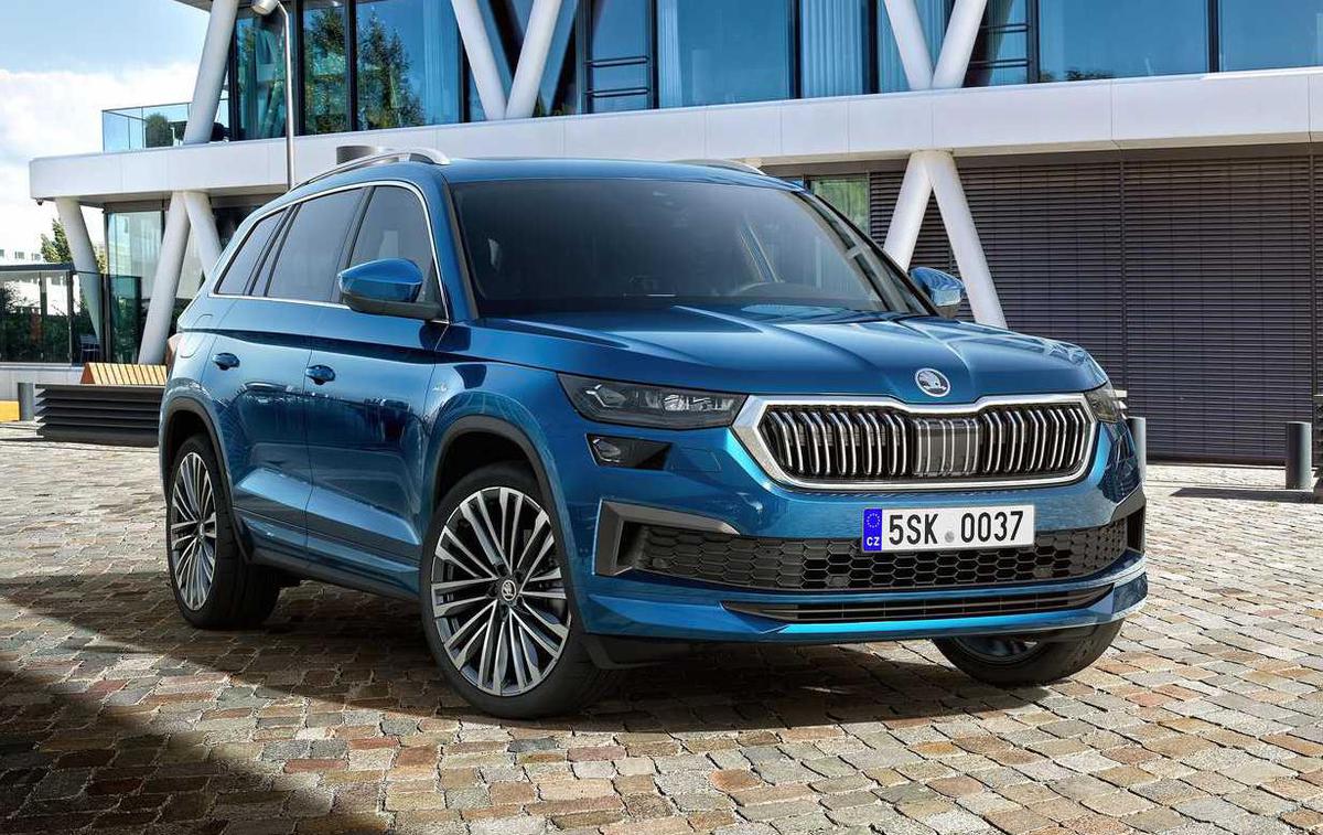 Škoda kodiaq | Tanjši žarometi so glavni poudarek kozmetične prenove sprednjega dela. | Foto Škoda