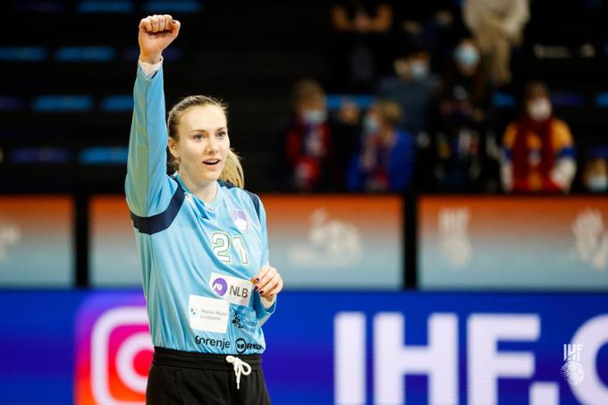 Amra Pandžić je zbrala 14 obramb. | Foto: IHF.com