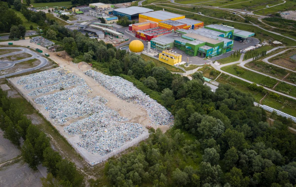 RCERO, regijski center za ravnanje z odpadki, odpadki | Materialna škoda znaša približno 20.000 evrov.  | Foto STA