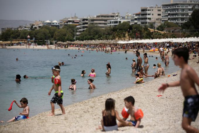 plaža Grčija | Foto: Reuters