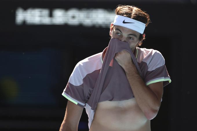 Taylor Fritz je bil v tretjem nizu nemočen. | Foto: Guliverimage