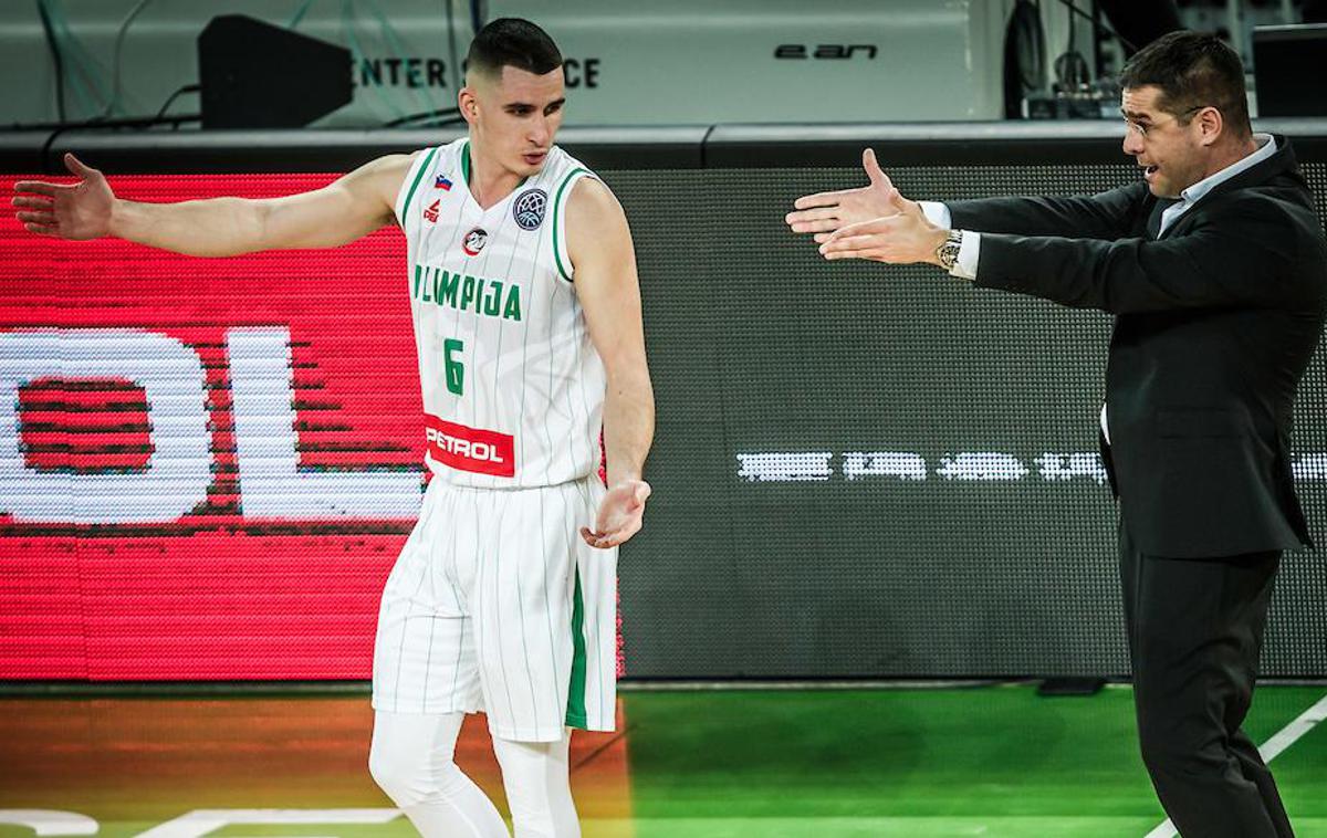 Petrol Olimpija, Promitheas Patras, liga prvakov | Trener Saša Nikitović je bil zadovoljen z igro v prvem polčasu, ne pa z napadom v tretji četrtini, ko se je tekma lomila. | Foto Vid Ponikvar/Sportida