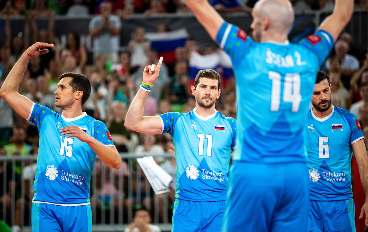 Slovenija : Iran, slovenska odbojkarska reprezentanca | Slovenci so ugnali Iran. | Foto Matic Klanšek Velej/Sportida