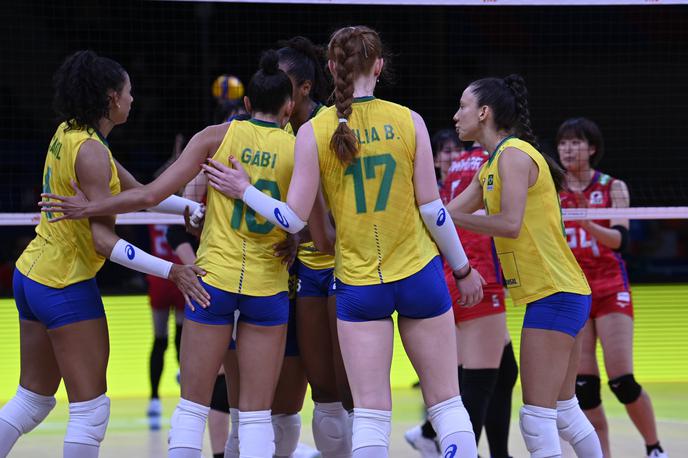 Odbojkarska liga narodov, Brazilke | V finalu lige narodov se bosta pomerili reprezentanci Brazilije in Italije. | Foto Guliverimage