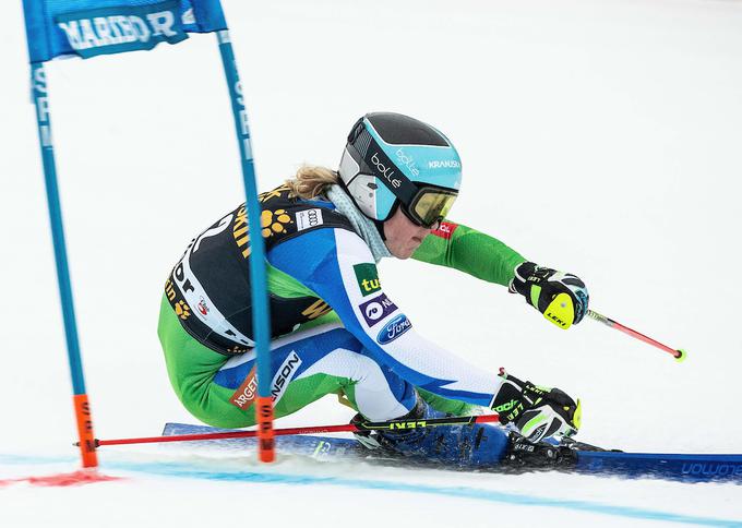 Meta Hrovat je z osmim mestom najboljša Slovenka na šestem ženskem veleslalomu te zime. | Foto: Vid Ponikvar