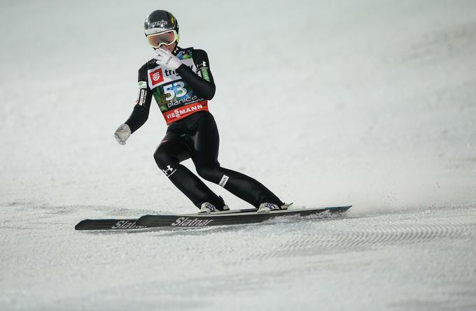 Anže Lanišek je na 17. mestu najvišje uvrščeni slovenski skakalec. | Foto: Vid Ponikvar