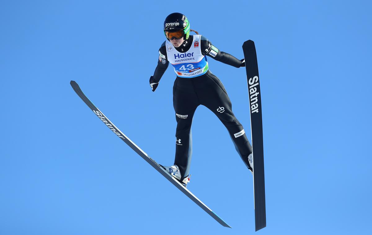 Urša Bogataj | Urša Bogataj je bila na 11. mestu najboljša Slovenka. | Foto Getty Images