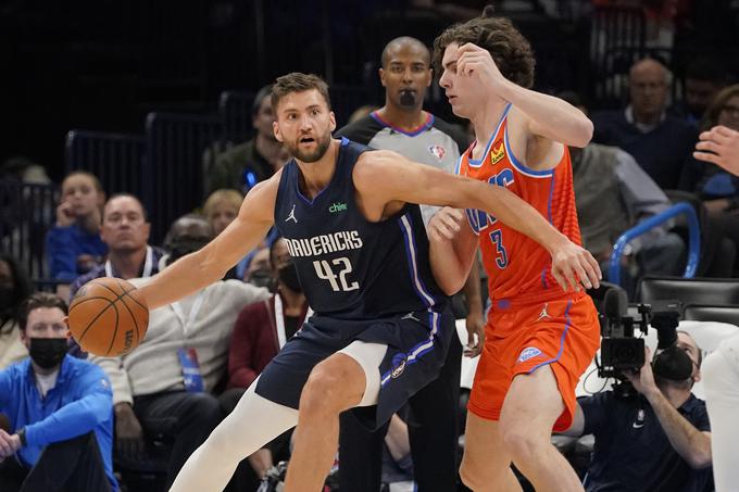 Maxi Kleber je k zmagi Dallasa prispeval 16 točk. | Foto: Guliverimage/Vladimir Fedorenko