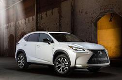 Lexus NX – prestižni japonski terenec s hibridno zasnovo