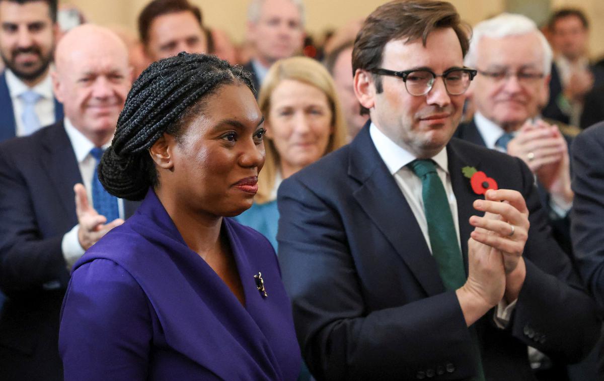 Kemi Badenoch | Badenoch je znana kot neposredna predstavnica desnice, ki se ne boji izražanja kontroverznih stališč. | Foto Reuters