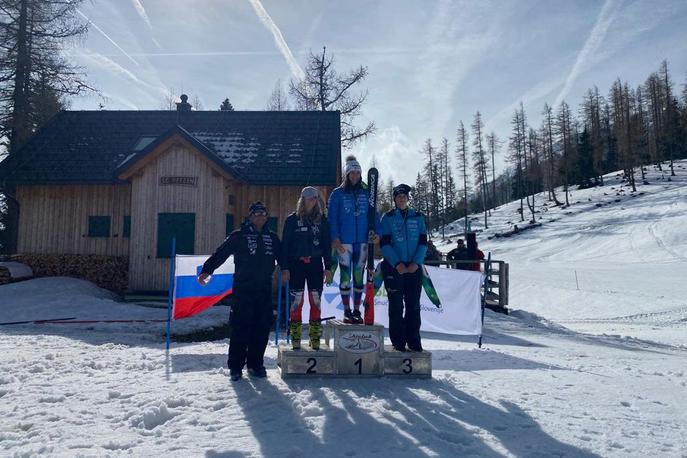 kombinacija državno prvenstvo Andreja Slokar | Andreja Slokar je državna prvakinja v kombinaciji. | Foto SloSki