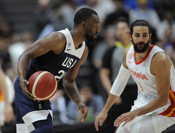 Kemba Walker je najbolj prepoznaven obraz reprezentance ZDA. | Foto: Getty Images