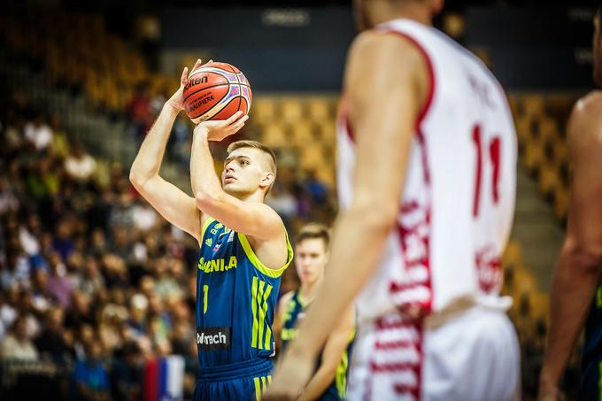 Blaž Mesiček se je na tekmah s Hrvaško izkazal. | Foto: Žiga Zupan/Sportida