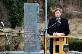 Geoss Vače Borut Pahor predsednik