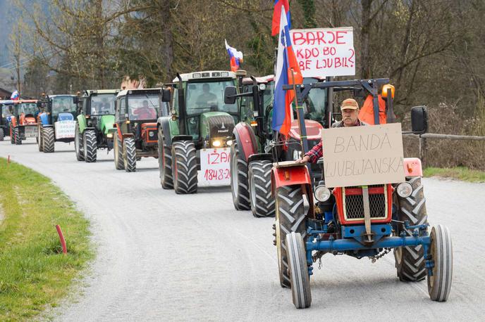 protest kmetov | Foto STA