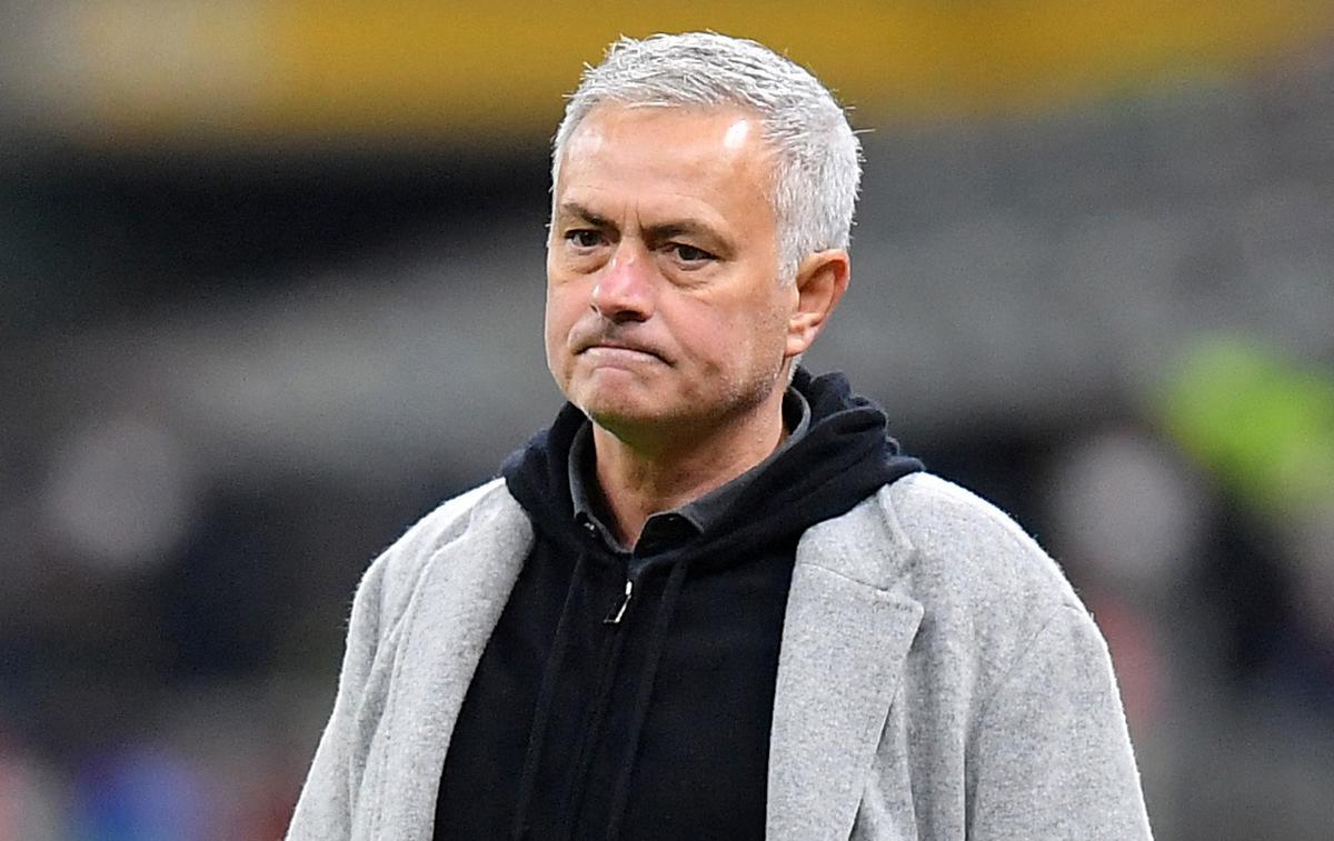 Roma Jose Mourinho | Jose Mourinho z Romo igra proti Milanu. | Foto Reuters