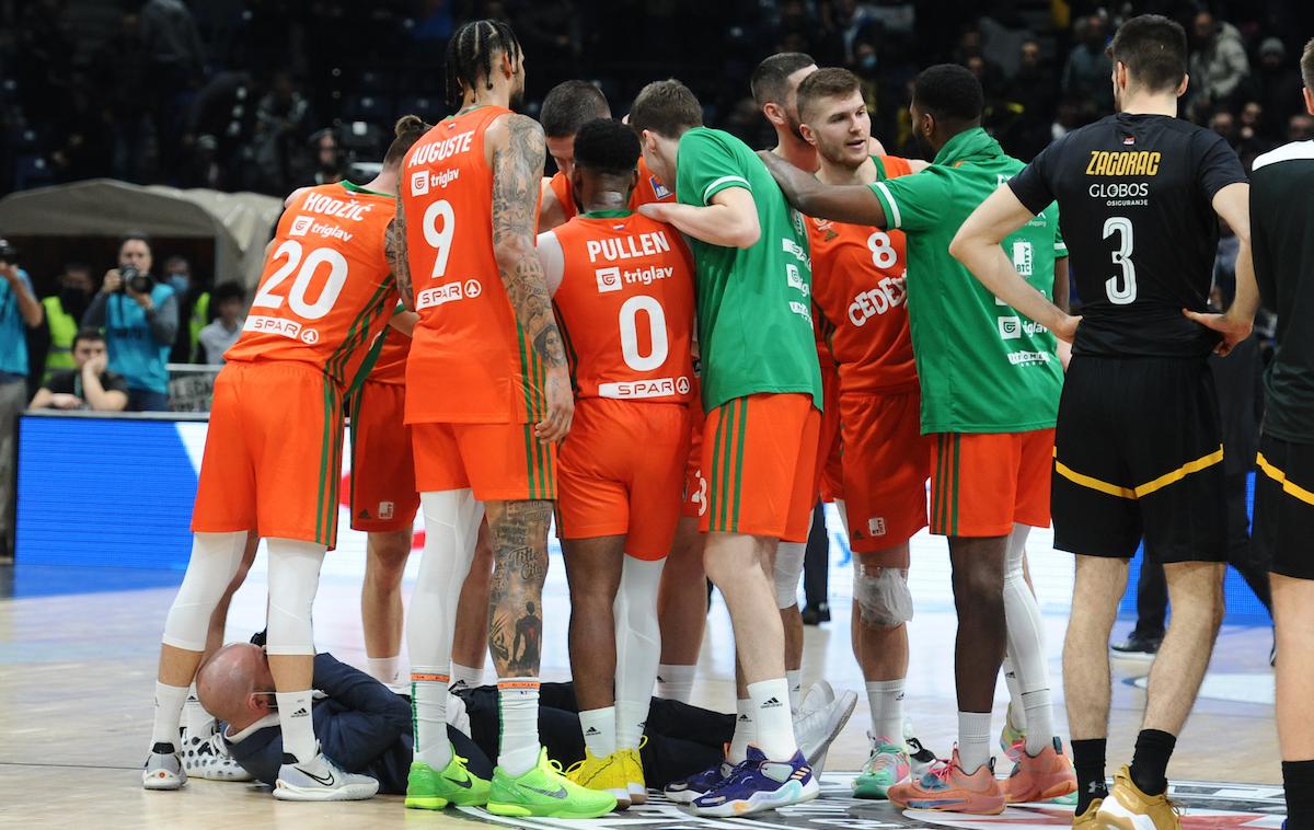 Liga ABA: Partizan - Cedevita Olimpija | Cedevita Olimpija je v Beogradu na kolena spravila Partizan. | Foto Sportida