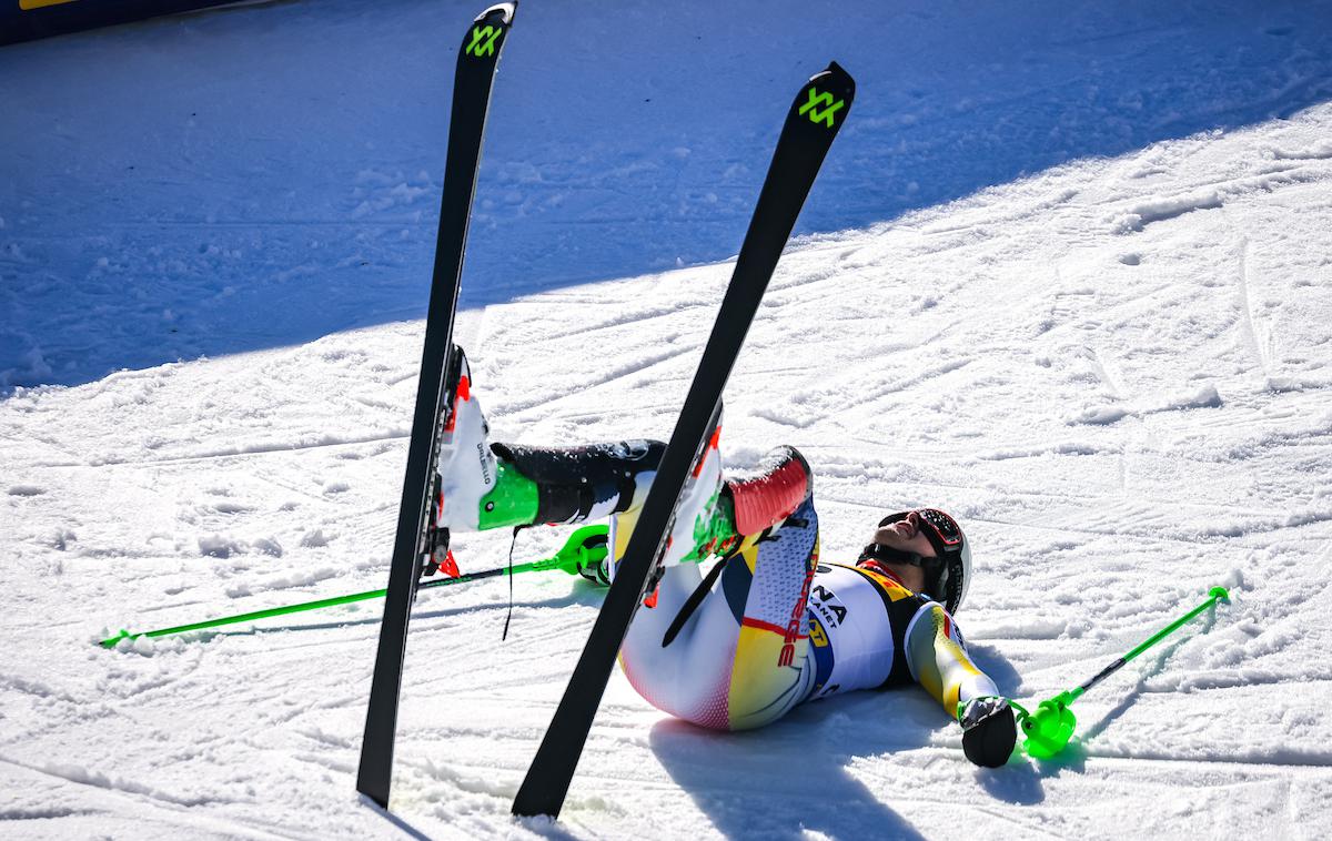 Sebastian Foss-Solevaag | Veselje Norvežana Sebastiana Foss-Solevaaga ob osvojeni zlati medalji. | Foto Sportida